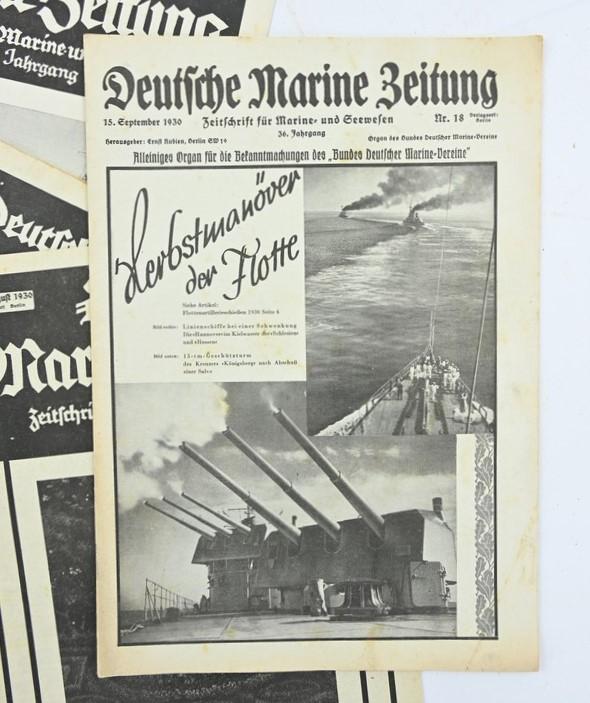 German Reichsmarine Magazine 1930