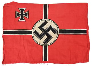 German Third Reich Period Crochet Pillow Cover