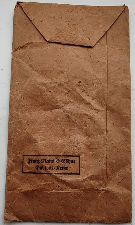 5 x German award envelopes/packets