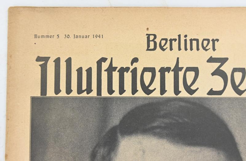 German Berliner Illustrierte Zeitung Newspaper 1941