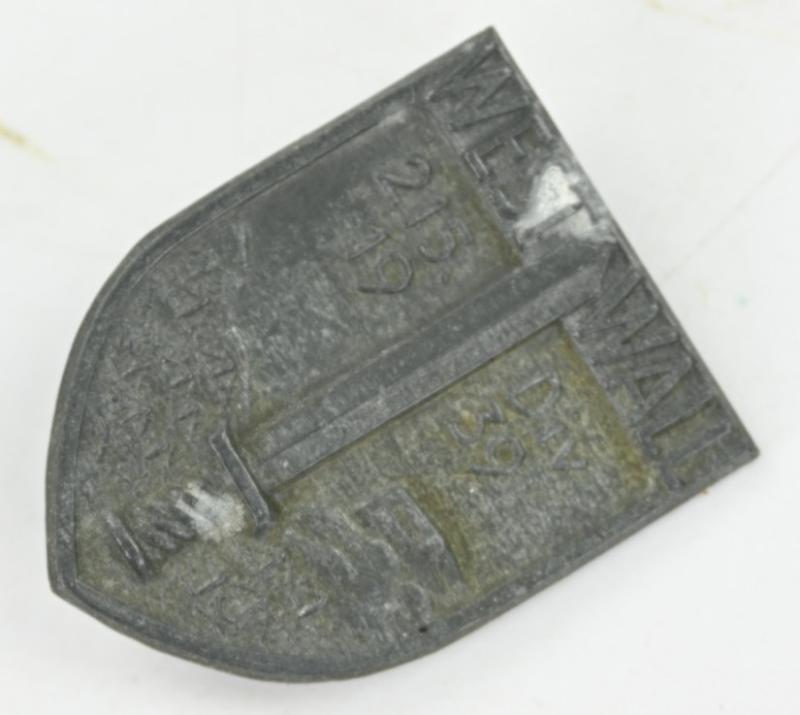 German WH Unit cap Badge 215th Infantry Division