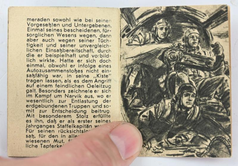German WHW Pocket Booklet 'Helden der Wehrmacht'