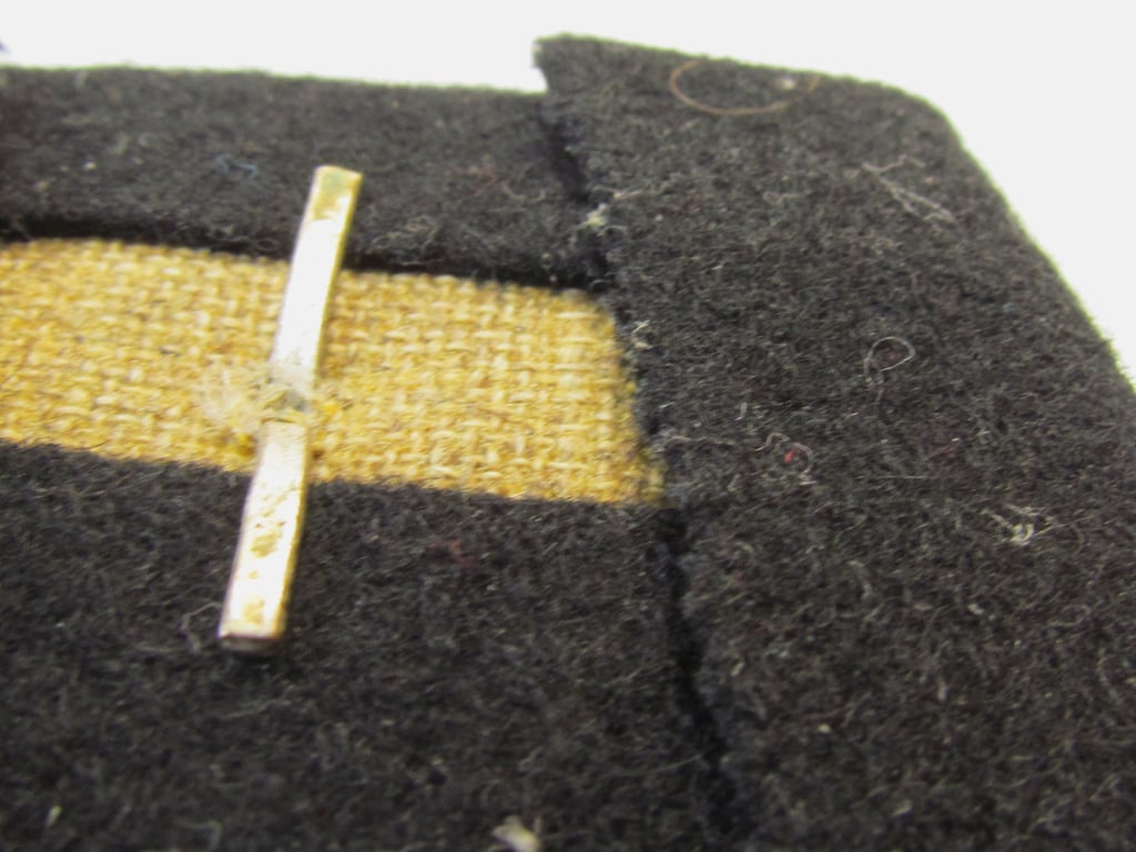 Waffen-SS Unterscharführer Rank Collar Tab