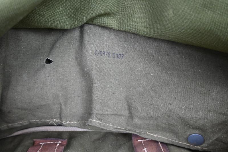 German WH Officer's Tropical Clothing Backpack