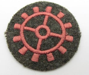 Wehrmacht ( Heer ) Panzer Mechanic Trade Patch