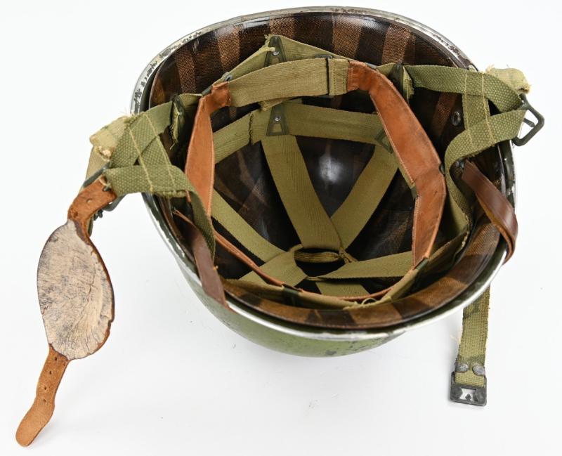 US WW2 Airborne 517th Parachute Infantry Regiment Camouflage Helmet
