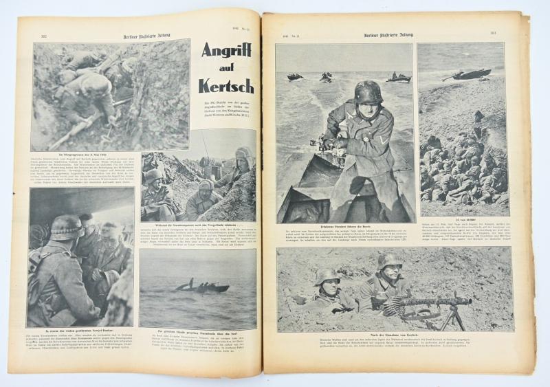 German Berliner Illustrierte Zeitung Newspaper 1942