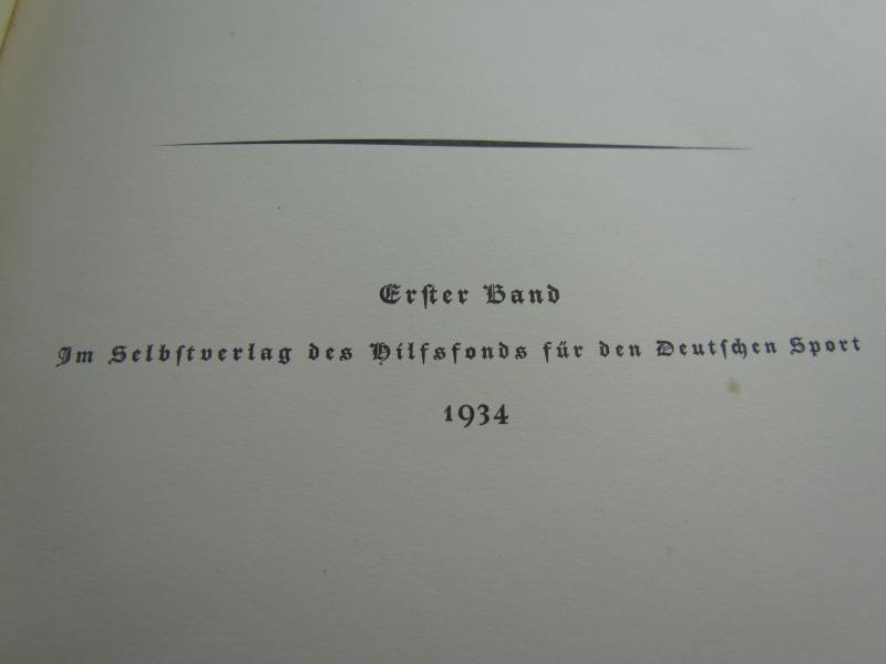 Third Reich book Sport und Staat