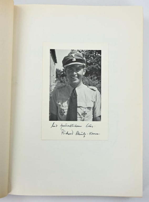 German Book ''Die Junkerschulen' with Signature of Author Richard Schulze-Kossens