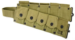US WW2 M1 Garand Ammo Belt 1943