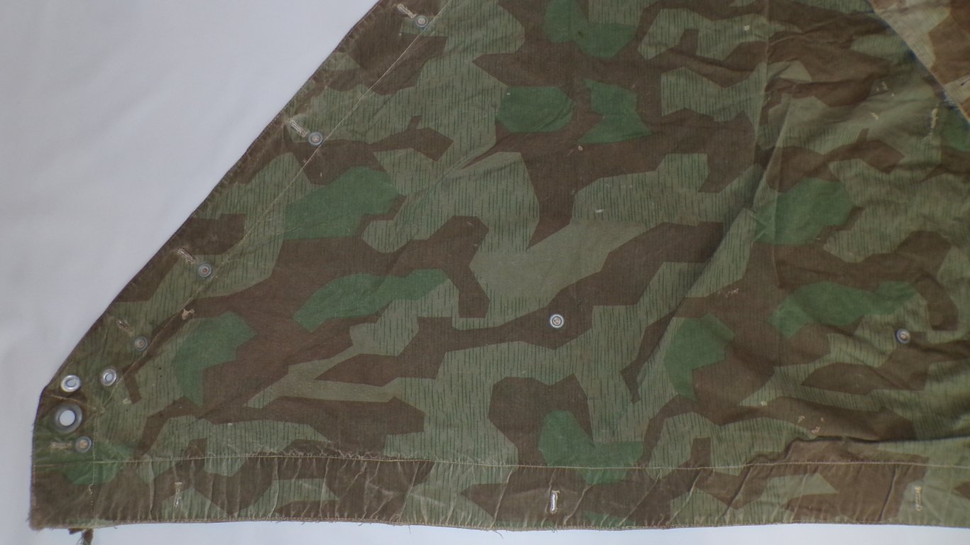 Wehrmacht M31 Splittertarn Camouflage Zeltbahn
