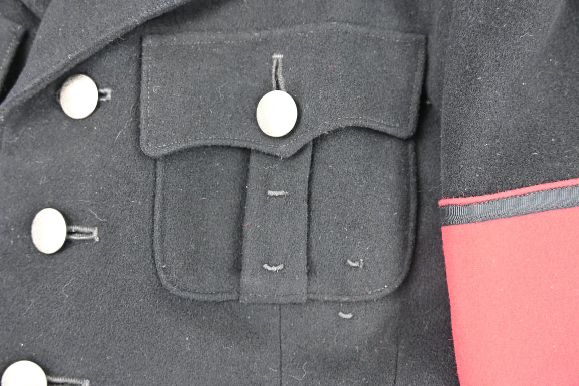 German Allgemeine-SS Black Tunic SS-FußStandarte 'Litzmannstadt'