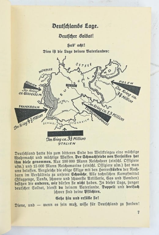 German WH Soldiers Manual 'Soldatenfibel'