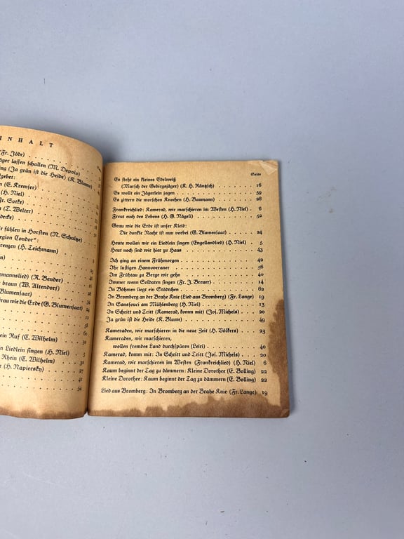 Soldaten Liederbuch