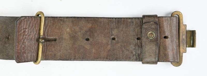 British WW2 1939 Pattern Leather Combat Belt