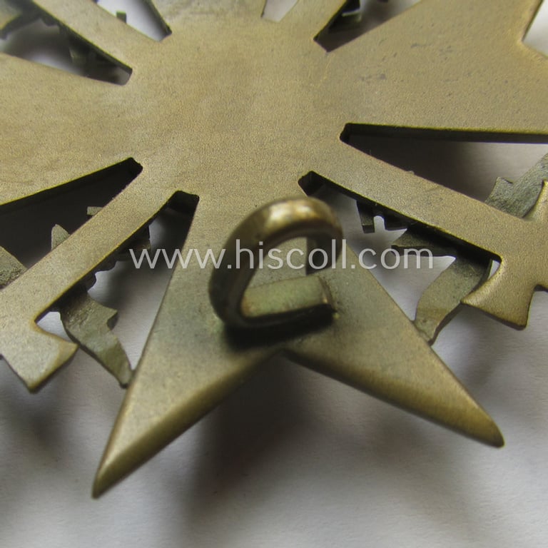 Superb - and actually fairly scarcely encountered! - 'Spanienkreuz mit Schwerten in Bronze' being a neat non-maker-marked example that was produced by a to date still unidentified maker