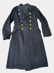 Kriegsmarine Officers Greatcoat With Insignia Maker Marked