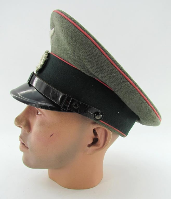 Wehrmacht Heer Panzer EM/NCO Visor Cap (Schirmmütze) – G. Teufel Sohn, 1937