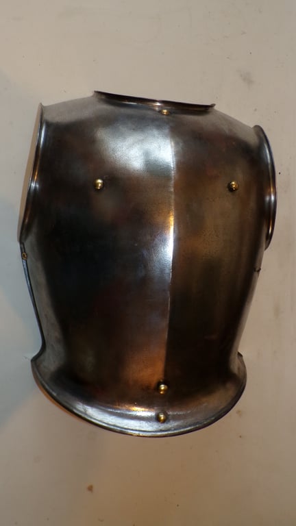 French M1874 Matching Cuirasse and Helmet