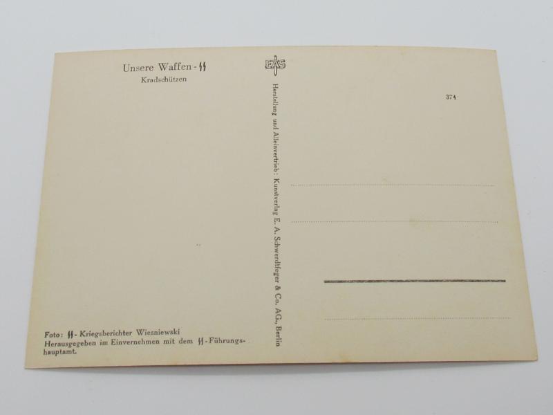 Postcard : Unsere Waffen-SS