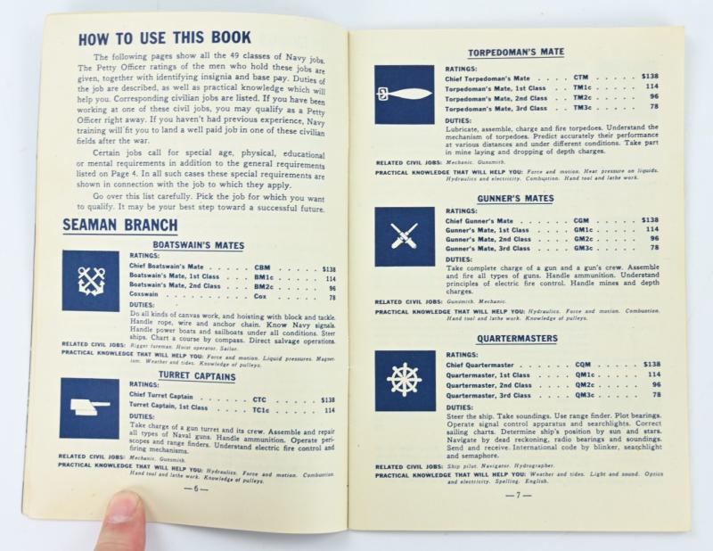 US Navy WW2 Recruitment Booklet
