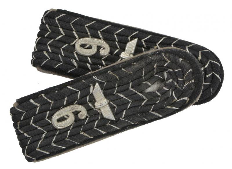 German Railway Police Shoulderboards