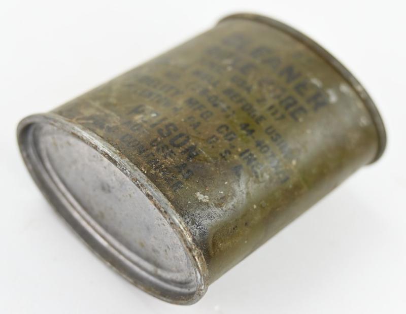 US WW2 Rifle Cleaner Tin Can