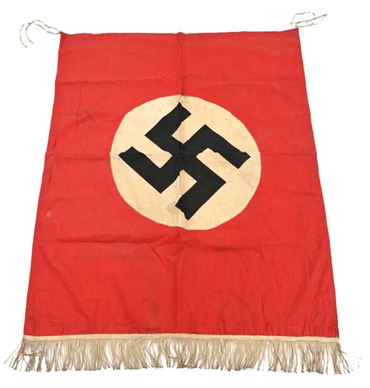German Third Reich NSDAP Podiumbanner