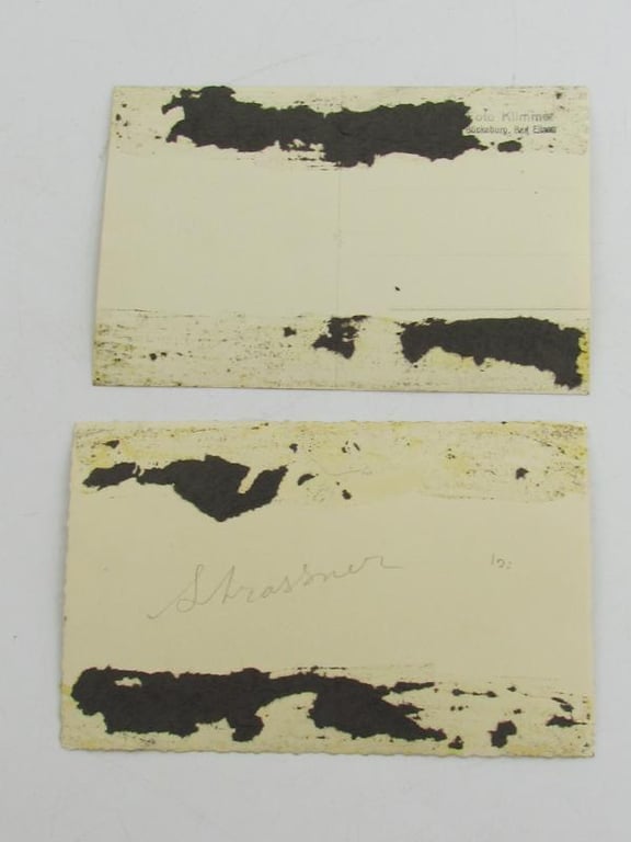 2x Portrait Photo of a Wehrmacht Soldier