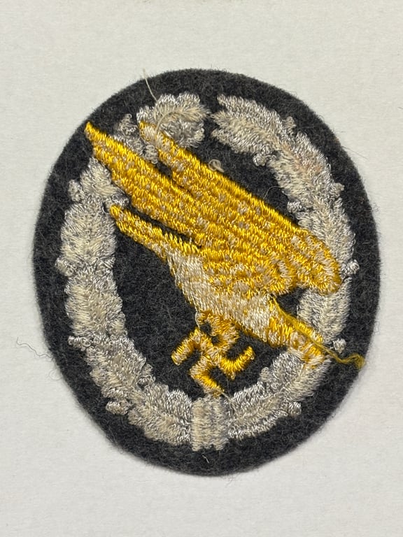 LW FJ Paratrooper Badge Cloth