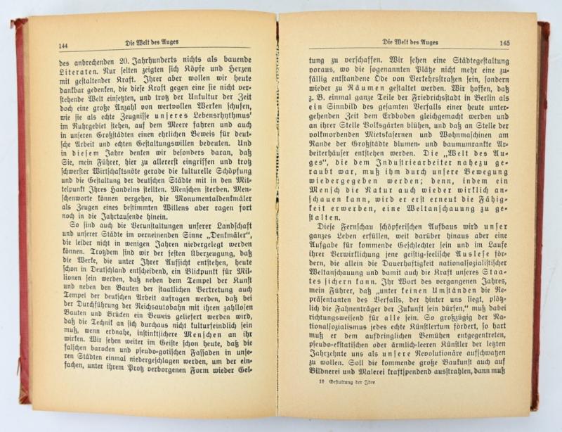 German Book 'Gestaltung der Idee' Alfred Rosenberg