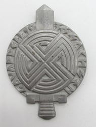 SA Day Aluminum Badge Gauappell 1936 Sachsen June...