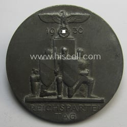 N.S.D.A.P.-related 'tinnie' (ie. 'Tagungs- o. Veranstaltungsabzeichen'-) being a...