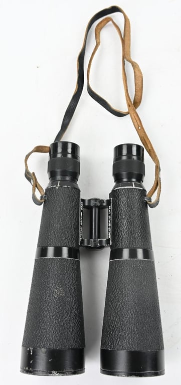 German WH 7x56 Panzer Binocular in Presstoff Case 1945