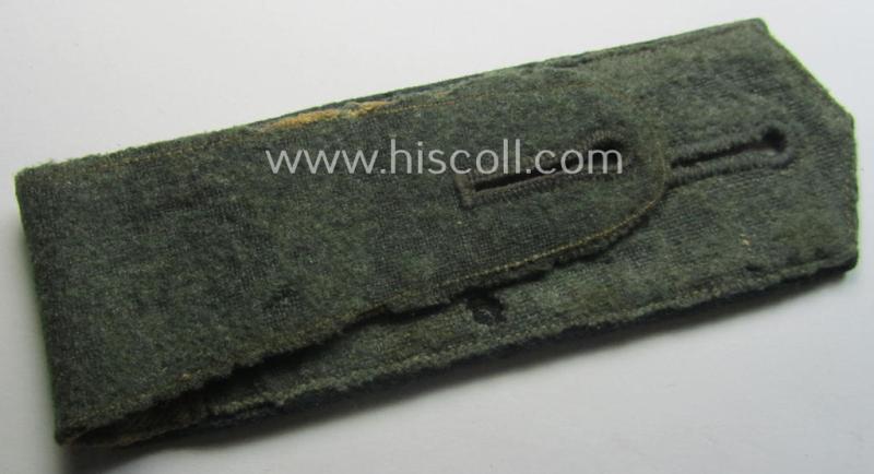 Single, WH (Heeres) EM-type 'cyphered' shoulderstrap: 'Soldat des Nachrichten-Abteilungs 40'