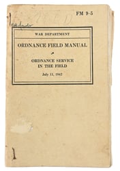 US WW2 Ordnance Field Manual