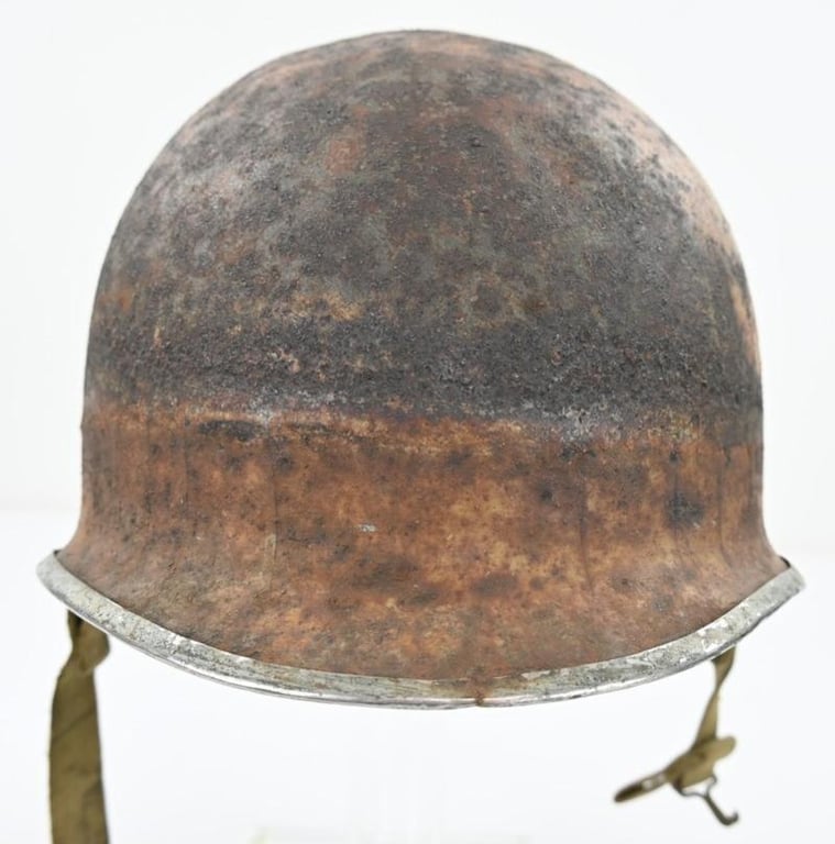 US WW2 Salty Navy M1 Helmet