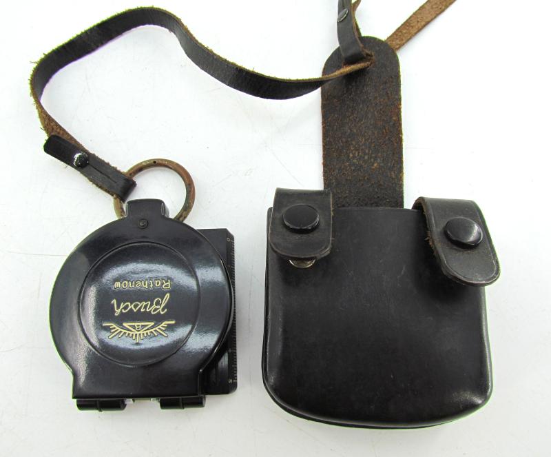 Wehrmacht Compass with original Pouch and Strap