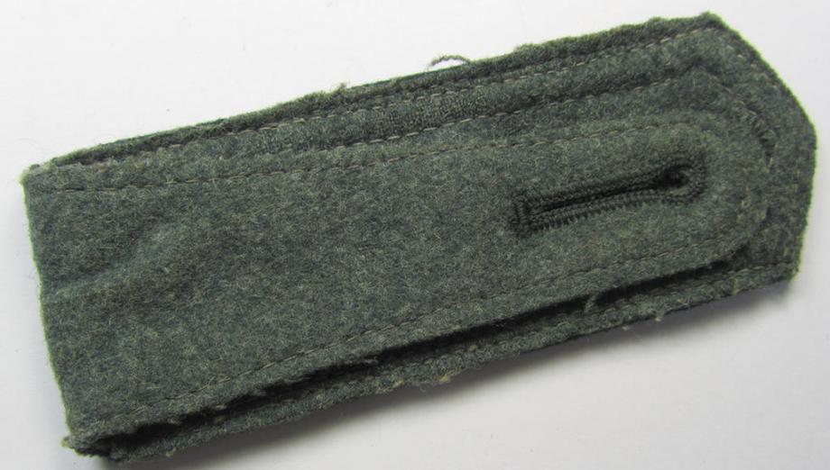 Neat - albeit regrettably single! - WH (Heeres), early- (ie. pre-war-) period, 'M36'-pattern- (ie. pointed-styled-) 'cyphered' shoulderstrap, as was intended for an: 'Unterwachtmeister des Artillerie-Regiments 63'