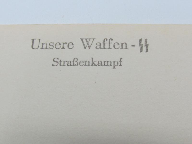 Postcard : Unsere Waffen-SS