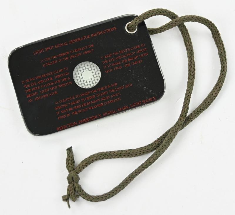 USAAF WW2 Emergency Signaling Mirror
