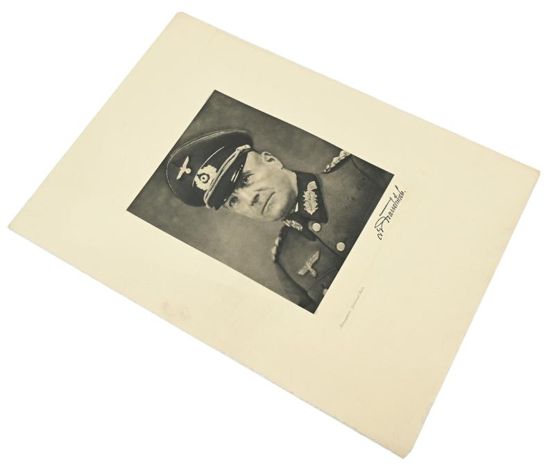 German Third Reich Litho Print of fieldmarschall von Brauchitsch