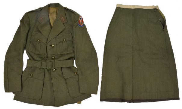 French WW2 Free Woman Grouping