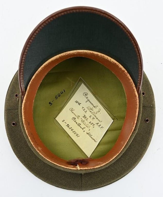 US WW2 EM Service Visor Cap