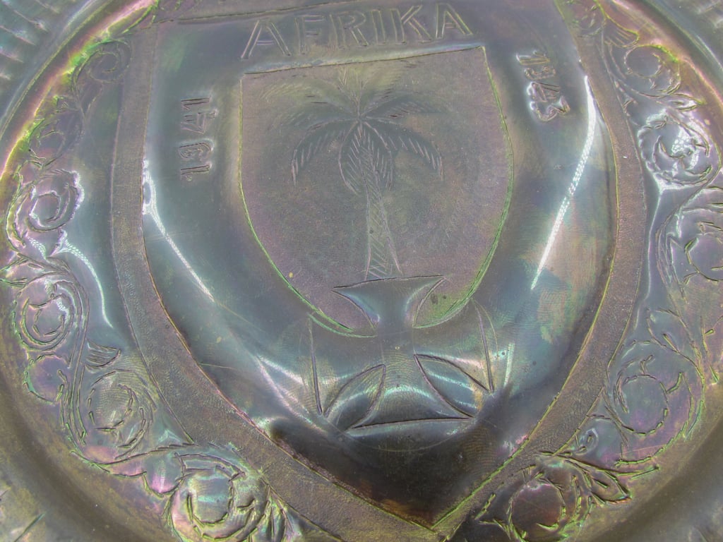 German Afrika Campaign Commemorative Wall Plaque (1941–1943)