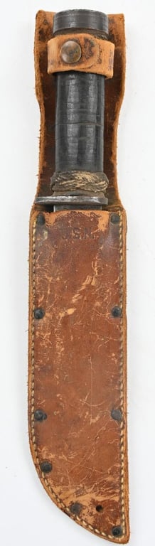 USN WW2 U.S. WWII Cattaraugus 225Q Fighting Knife