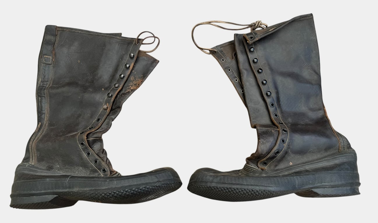 U.S. WWII Rubber & Leather Winter “Shoe Pac” Boots