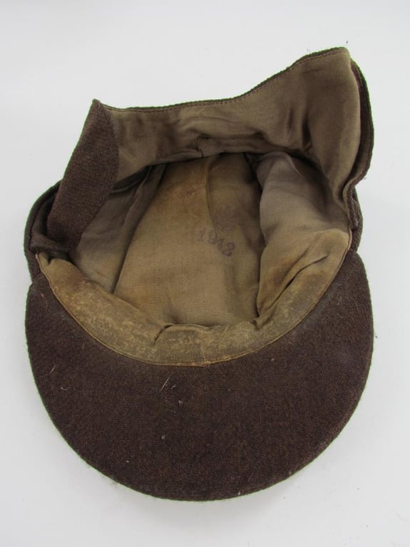 WW2 Bulgarian Armoured m43 Style Cap dated 1943