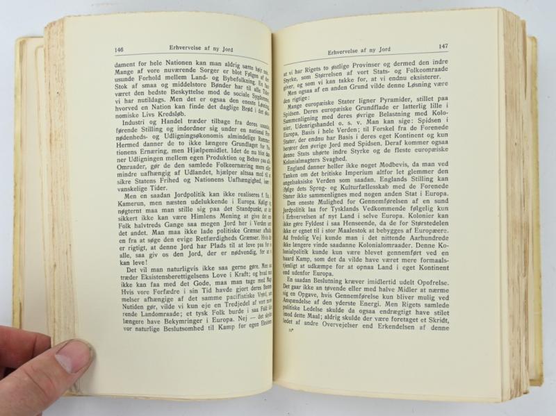 Swedish WW2 Mein Kampf Book by Adolf Hitler 'Min Kamp'