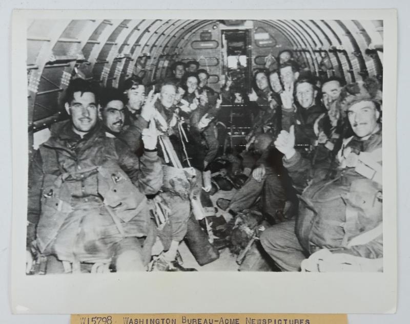 British Airborne WW2 Press Photo 'Market Garden'